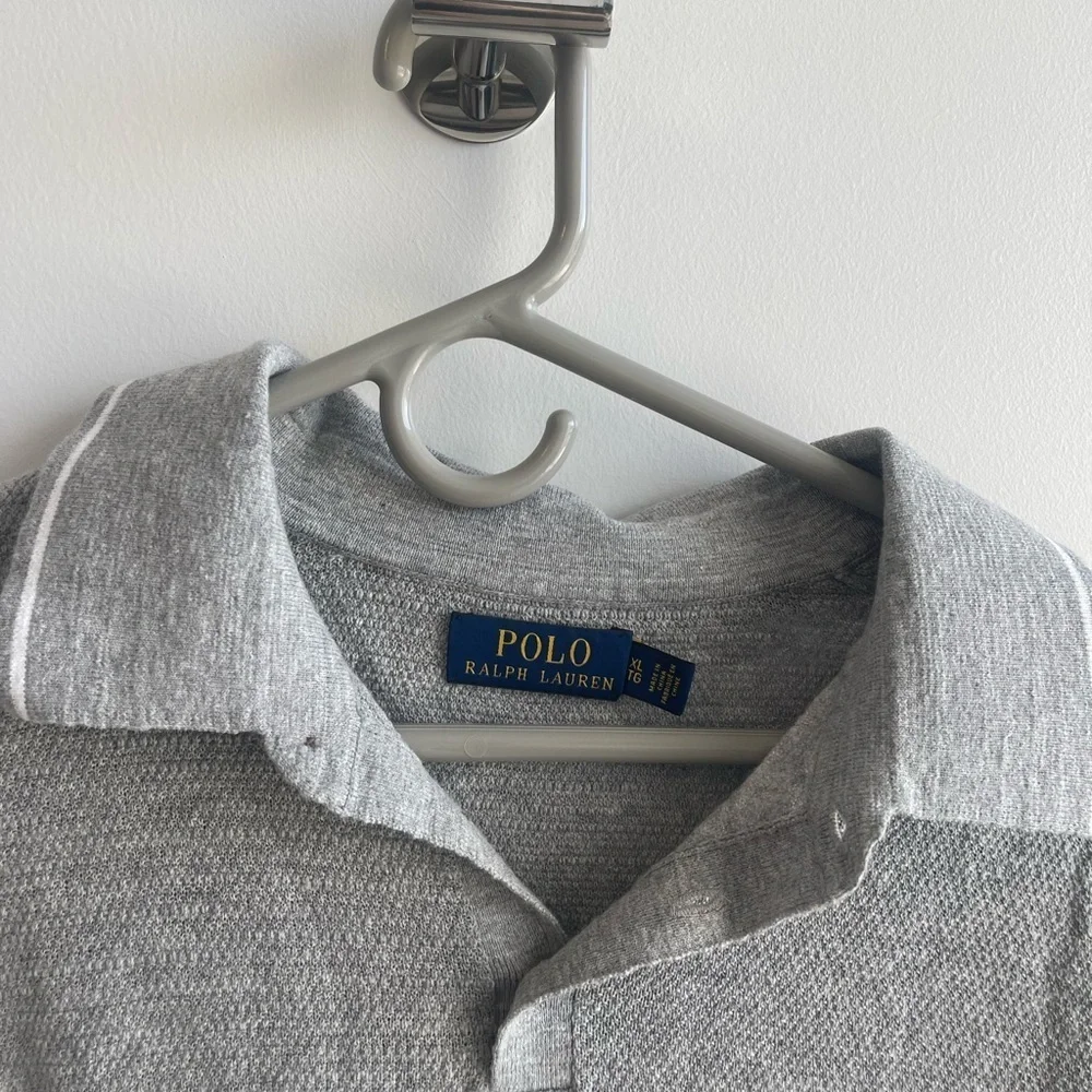 Ralph Lauren Classic Gray Polo Shirt